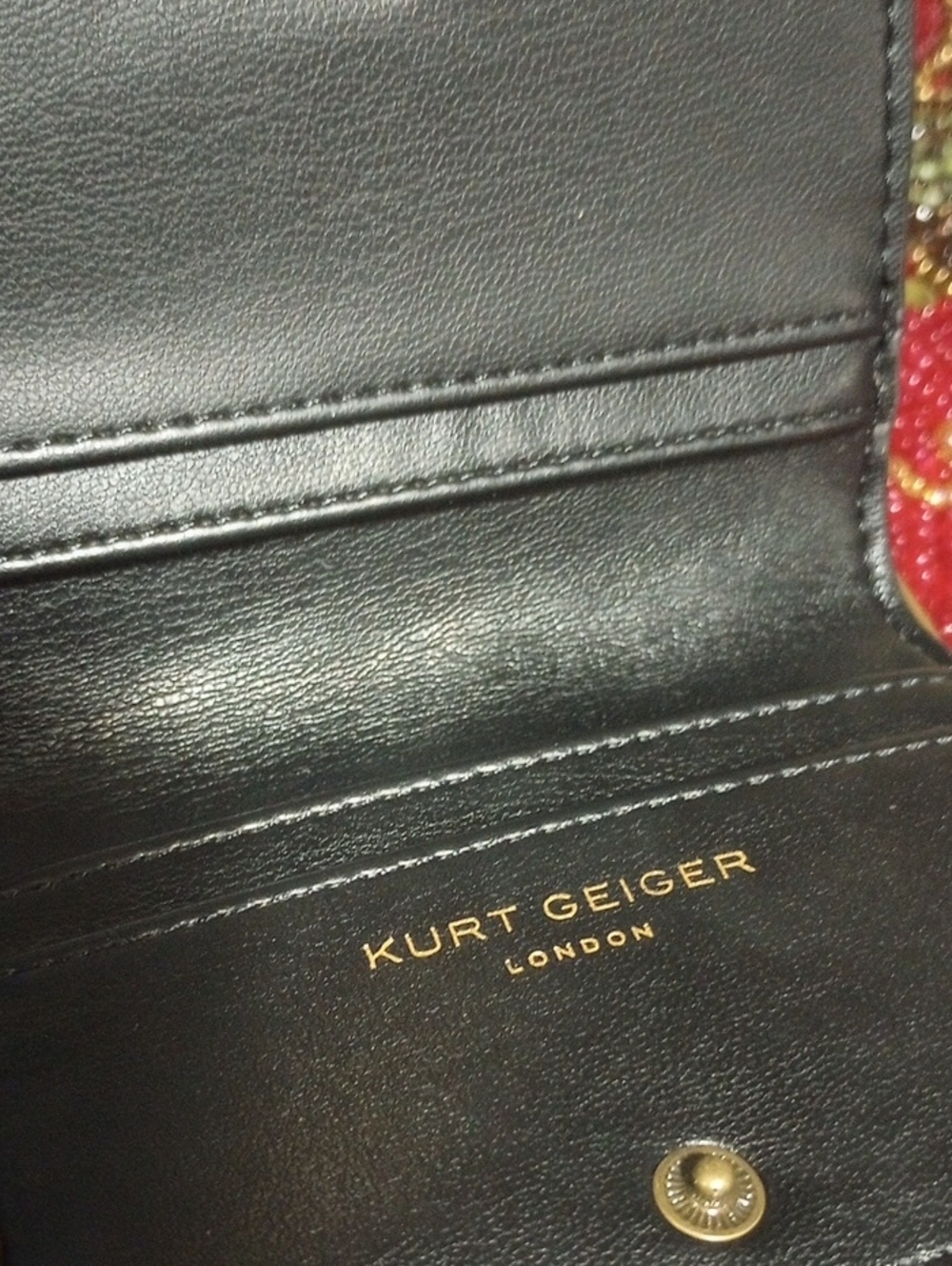 Kurt Geiger Boston Card Charm Keychain - Picture 8 of 16